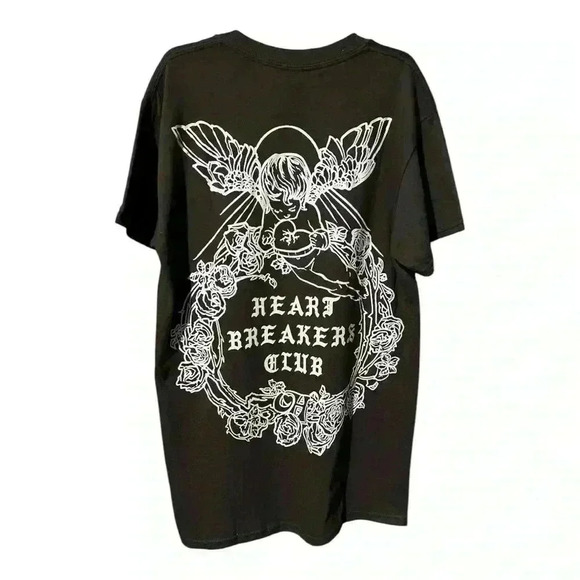 Primitive x Heart Breaker’s Club Brown and White Short Sleeve Tee - Picture 2 of 4